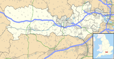 2021–22 Combined Counties Football League is located in Berkshire