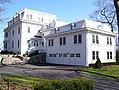 Rear of The Bevin House, showing its employees' wing.