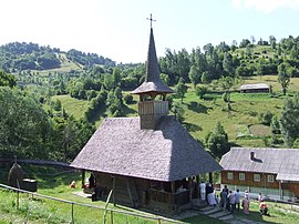 Wooden church in Sângeorz-Băi