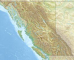 Hall Peak is located in British Columbia