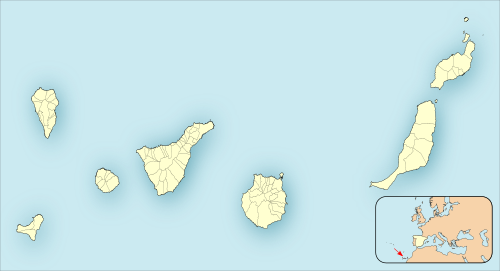 List of World Heritage Sites in Spain is located in Canary Islands