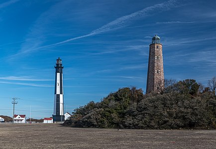 Both Lighthouses in 2017