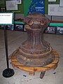 This capstan was used to raise the great canvas sails and to handle mooring lines aboard the three-masted schooner Lucerne. It remains on display at the Bayfield Maritime Museum.