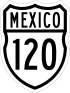 Federal Highway 120 shield