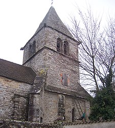 The church in Châtel-Moron