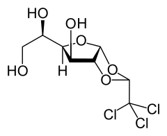 Strukturformel von Chloralose