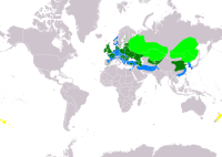 Distribución de la graja