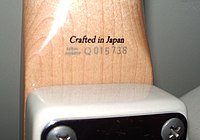 "Crafted in Japan"
