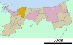 Location of Daisen