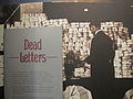 Dead letters exhibit at Postal Museum