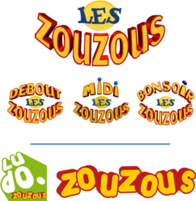 Ensemble des logos des émissions Zouzous.