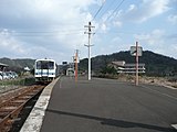 ホーム（2010年12月、出雲市・松江方面）