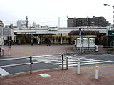 旧板橋口駅舎（2007年2月）