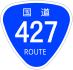 National Route 427 shield