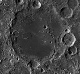 Снимок зонда Lunar Reconnaissance Orbiter