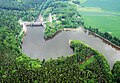 Les Království Reservoir built on the Elbe