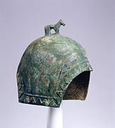 Zhou dynasty helmet