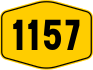 Federal Route 1157 shield}}