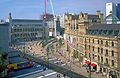 Image 47Manchester's Exchange Square undergoing extensive regeneration (from History of Manchester)