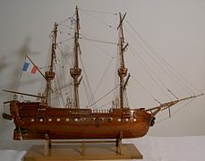 Maquette du Géographe.