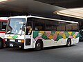 エアロバス・ハイデッカ（短尺車） P-MS725N ミヤコーバス