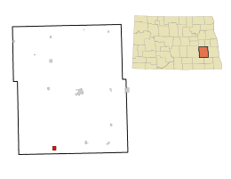 Litchville – Mappa