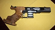 A .22 LR Pardini SP target pistol