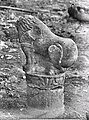 Another Mauryan pillar capital fragment, Stupa 1.[6]