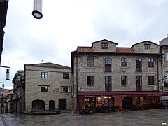 La casa en el centro histórico de Pontevedra