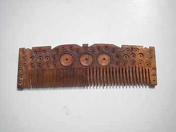 A Punjabi wooden comb
