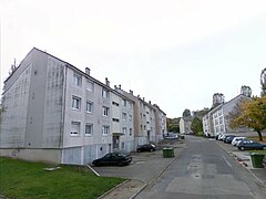 Habitations du quartier de l'Orangerie.