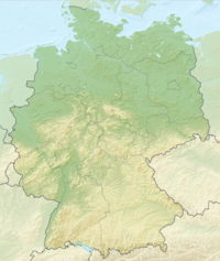 Location map/data/Germany is located in Germany