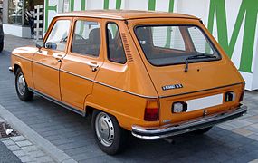 Renault 6 après 1973.