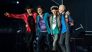 The Rolling Stones on the No Filter Tour, their seventh annual highest-grossing tour