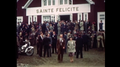 Messe d'inauguration de l'église et de la paroisse de Sainte-Félicité de L'Islet. Image tirée du film Mémoire Boréale de Samuel St-Pierre.