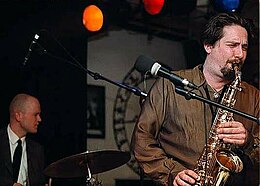 Sigurd Køhn playing the alto sax