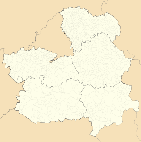 2018–19 Tercera División is located in Castilla-La Mancha