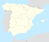 Carte d'Espagne utilisée actuellement pour la géolocalisation