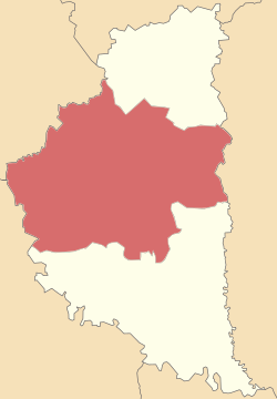 Location of Ternopil Raion