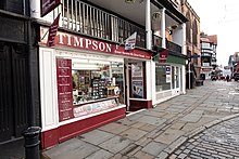 Timpson shop on the Chester high street