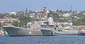 Kostiantyn Olshansky (bigger) and Yuri Olefirenko (smaller) landing ships