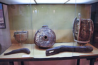 Roman mining tools made of esparto fiber. Museum Arq. of Cartagena.