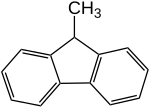 Strukturformel von 9-Methyl-9H-fluoren