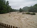 Rivière en crue.