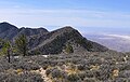 North aspect of Bartlett Peak centered, as seen from Bush Mountain