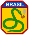 Serpent à la pipe. Force expéditionnaire brésilienne.