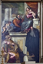 " Holy Family with St. Catherine and St. Anthony Abbot " by Paolo Veronese