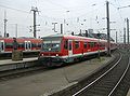 628 508 arrives at Köln Hbf