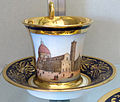 Doccia porcelain, service with views of Florence, early 19th-century