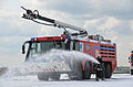 « Crashtender » des pompiers de l'aéroport de Bruxelles.